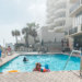 swimming pool at tropic shores resort in daytona beach