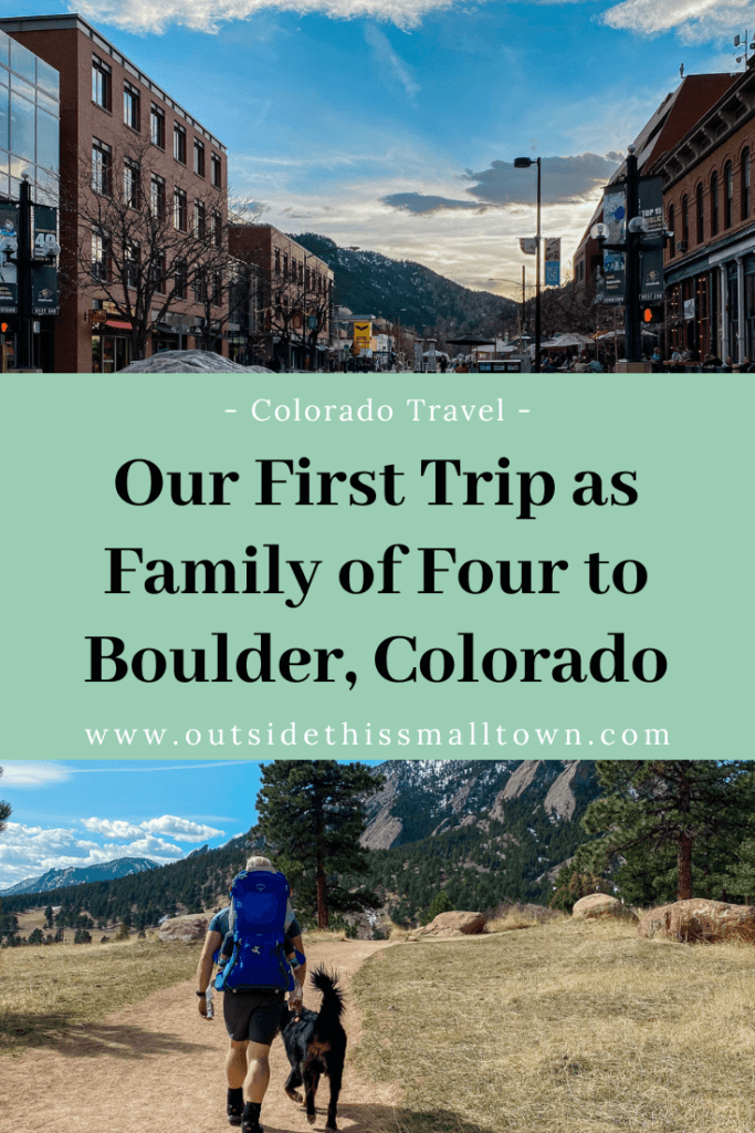 weekend in boulder, colorado, family travel, outside this small town