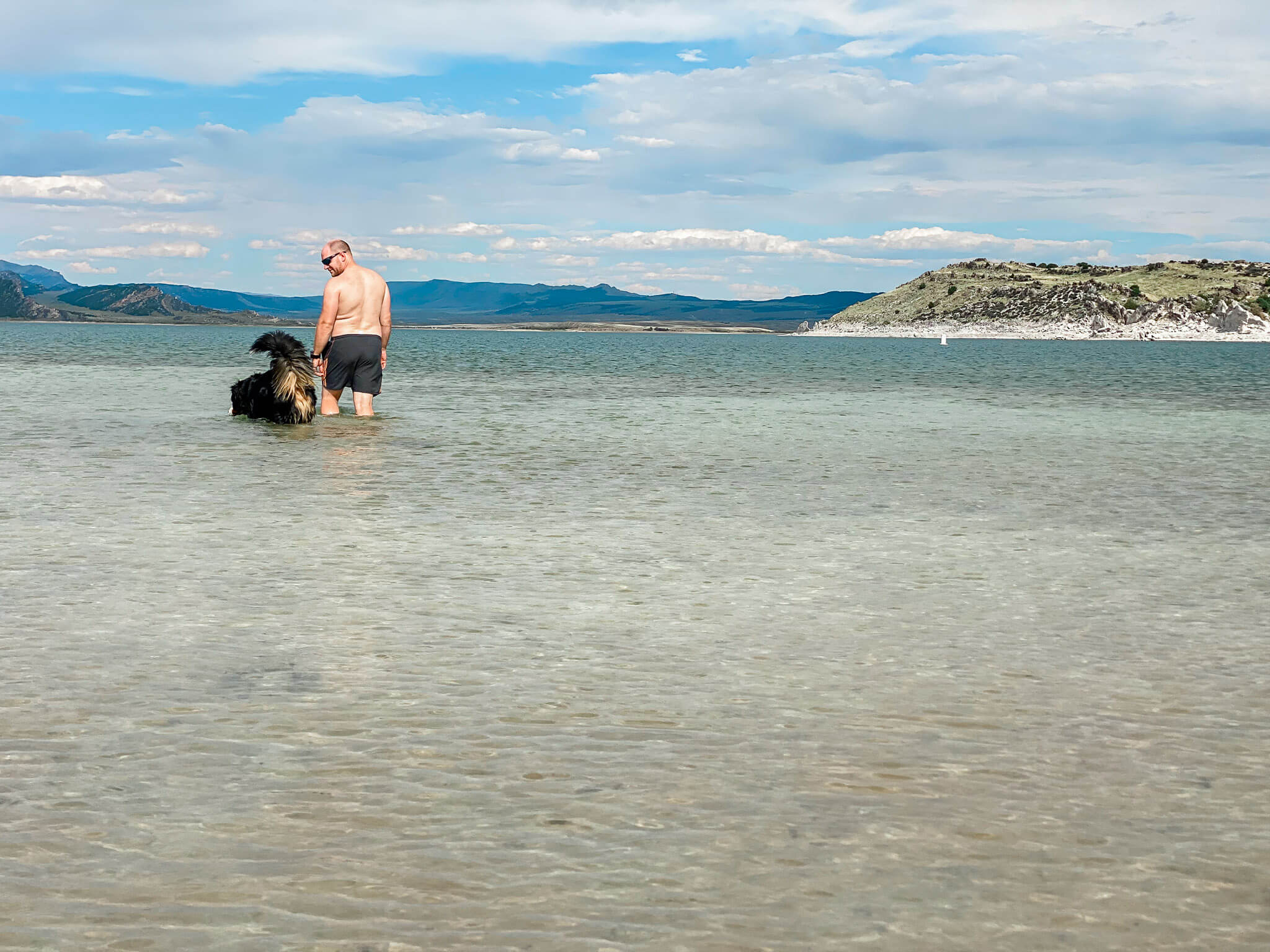 swim beach at flaming gorge utah