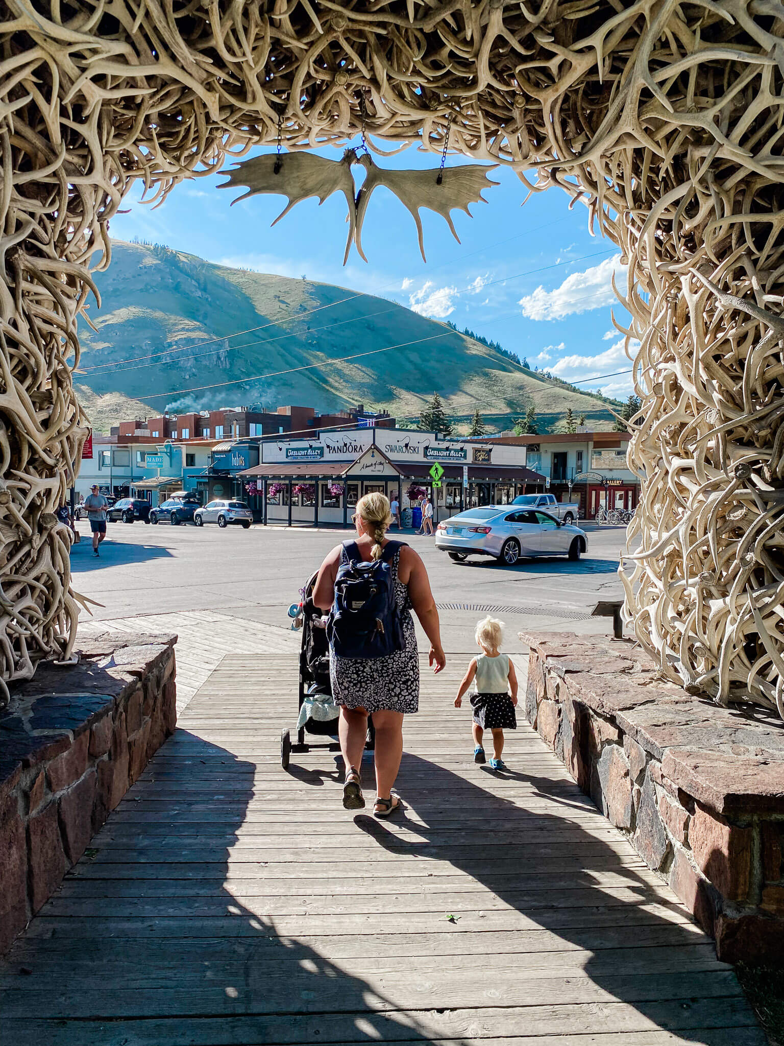 antler arch in jackson hole wyoming