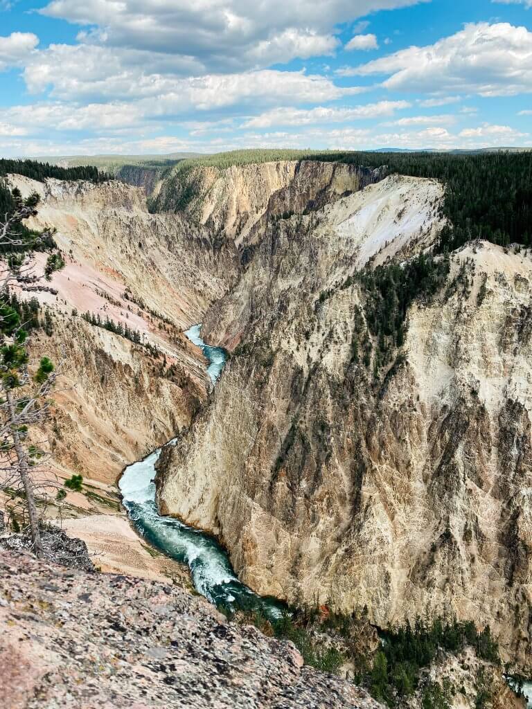 grand canyon of the yellowstone, yellowstone national park wyoming