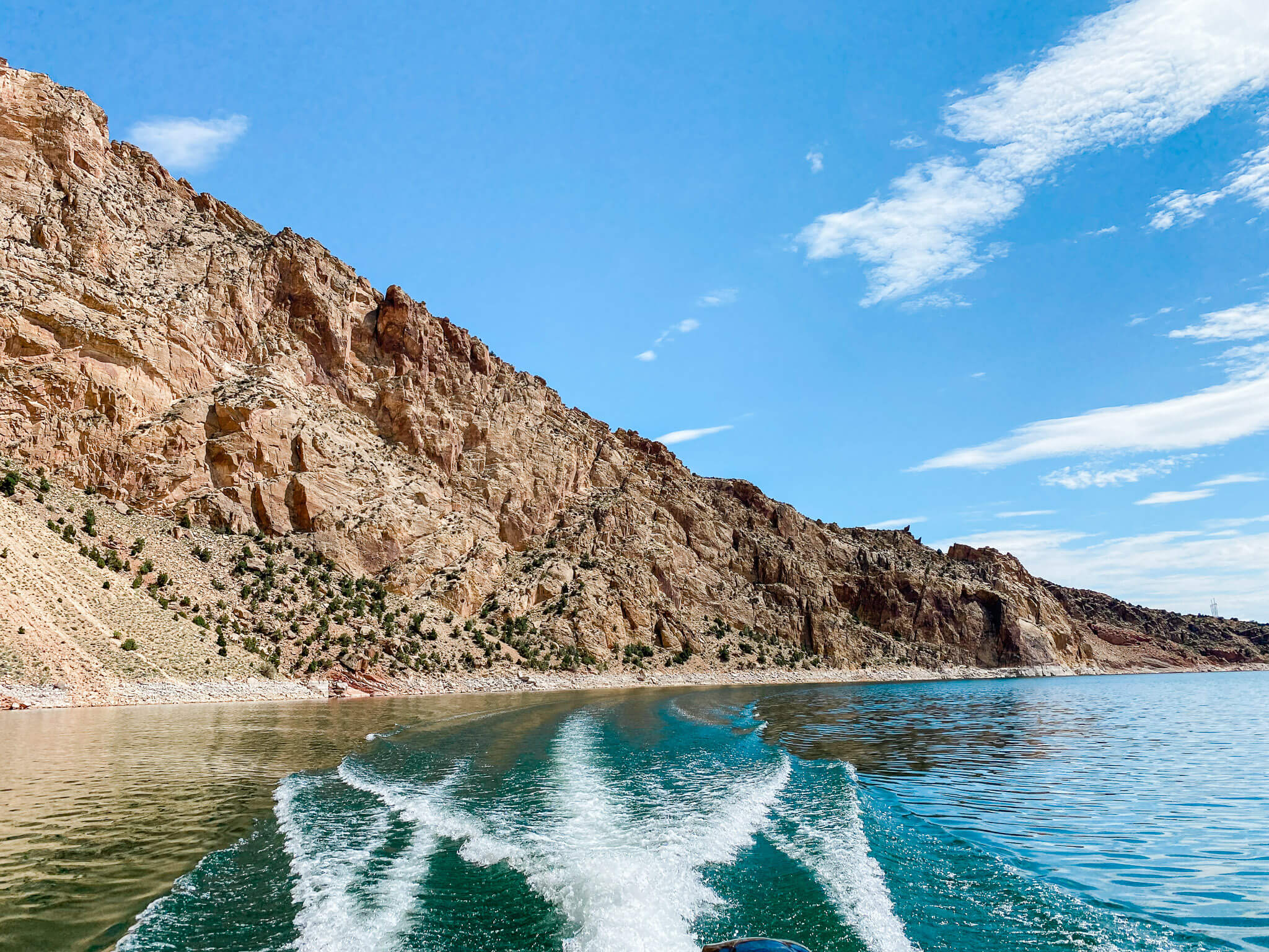 boating on flaming gorge utah