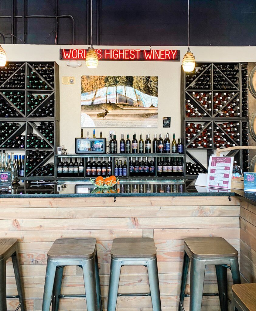 one day in breckenridge colorado, world's highest winery