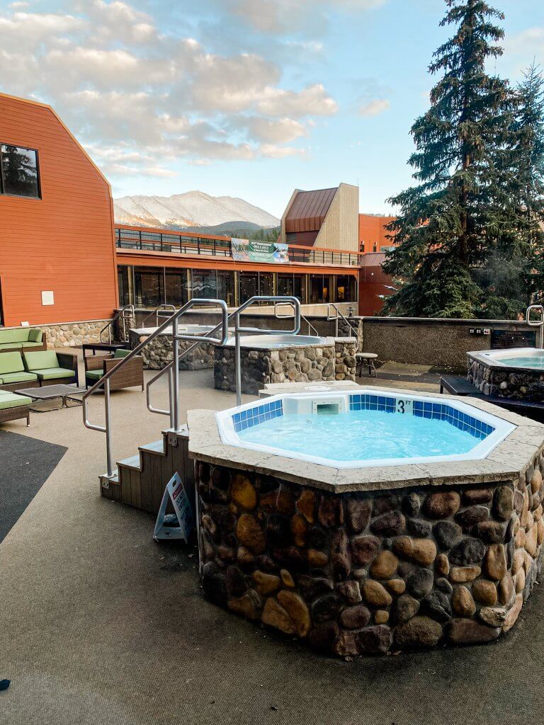 beaver run resort jacuzzi view, breckenridge colorado