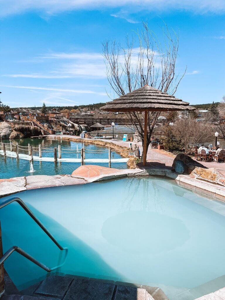 pagosa hot springs, family camping trip through colorado