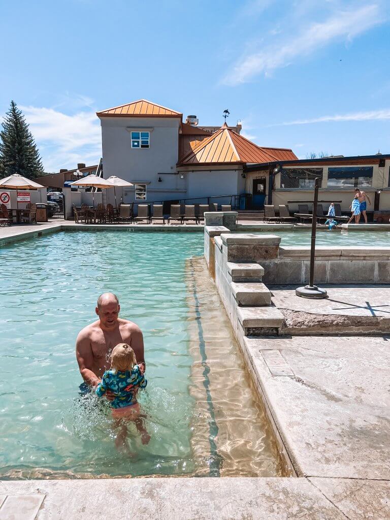 pagosa hot springs, family camping trip through colorado
