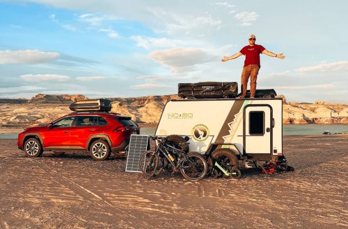 primitive camping lake powell arizona utah