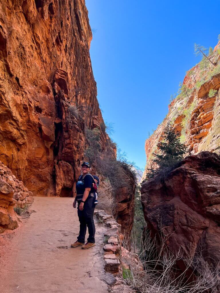 west rim trail zion national park utah