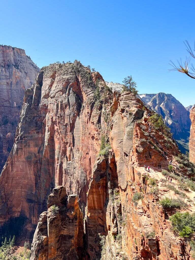 angels landing zion national park utah