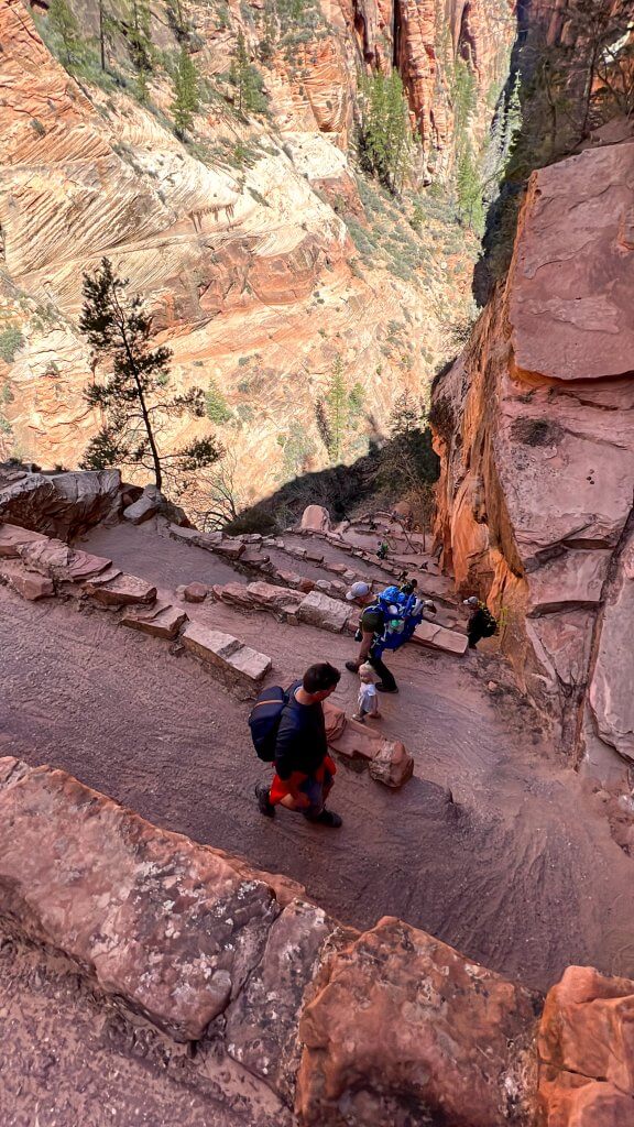 family camping trip through utah and colorado's national parks