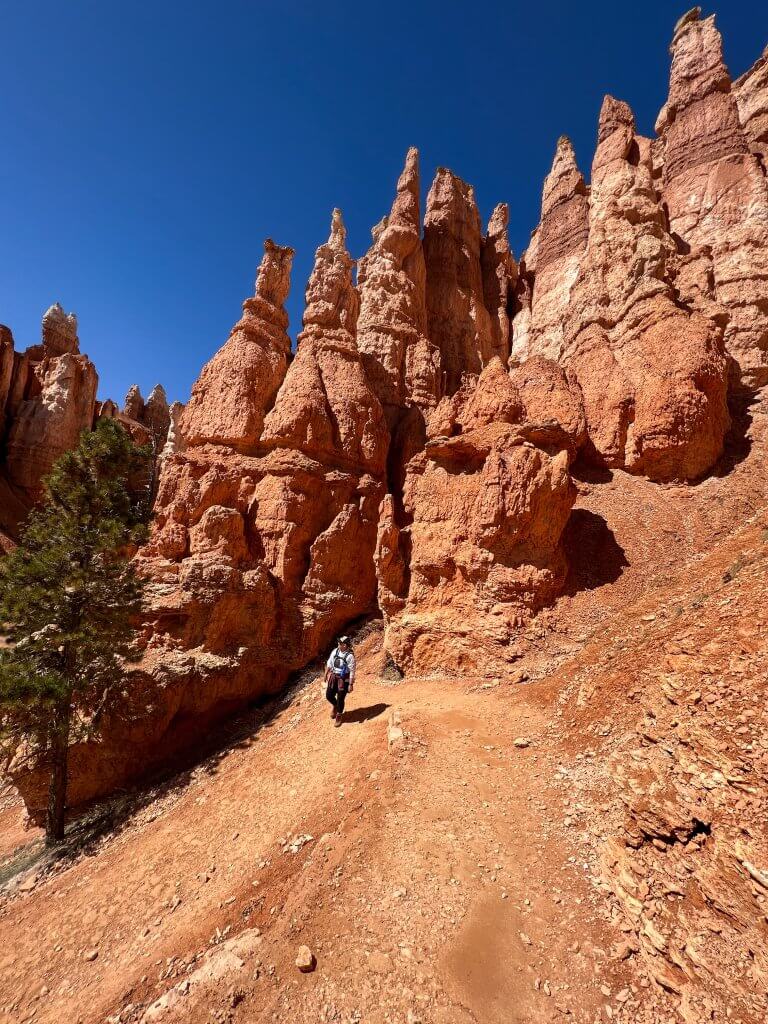 queens garden trail hiking through bryce canyon national park