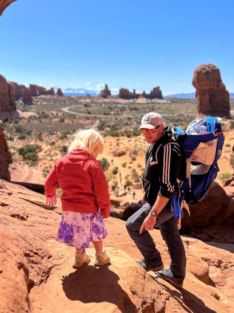 family camping trip through utah and colorado's national parks