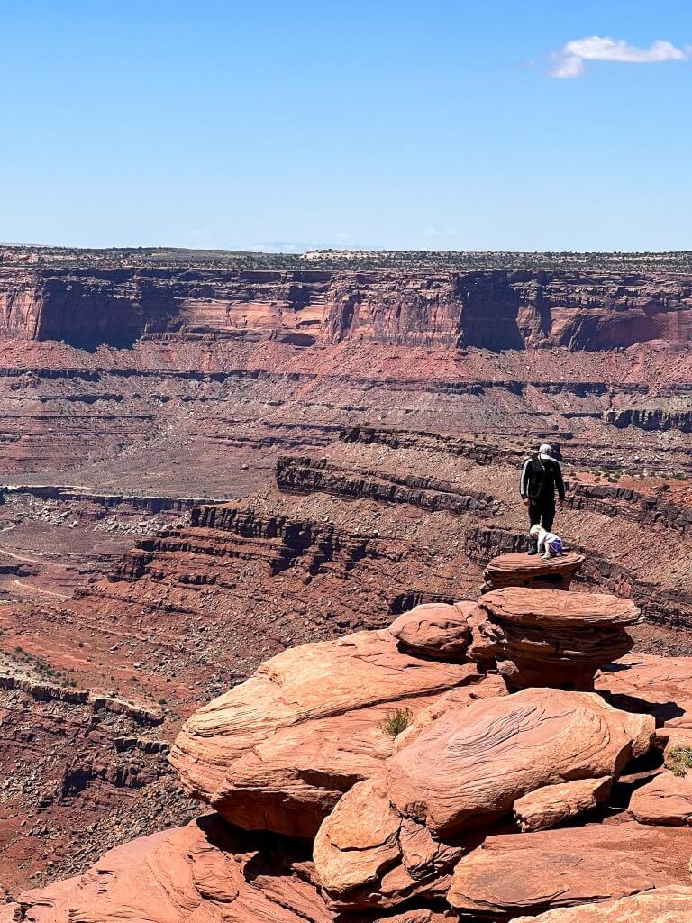 family camping trip through utah and colorado's national parks