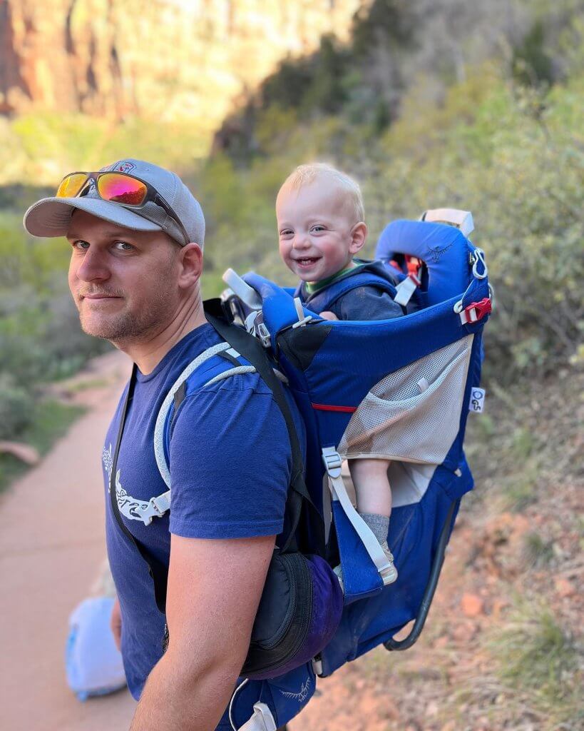 hiking emerald pools zion national park utah