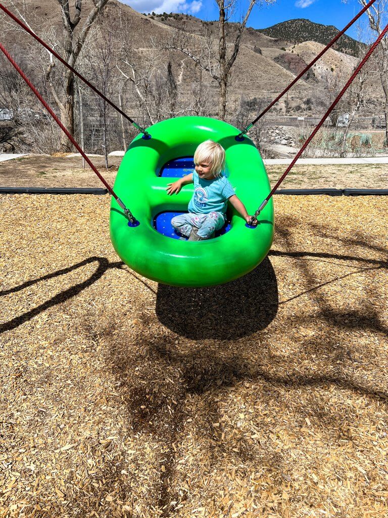 downtown salida colorado playground
